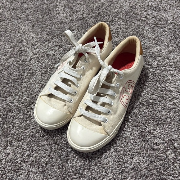 Tory Burch Fashion Shoes Sneakers size 8 - Picture 1 of 7